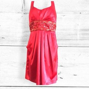 Josh & Jazz red prom dress